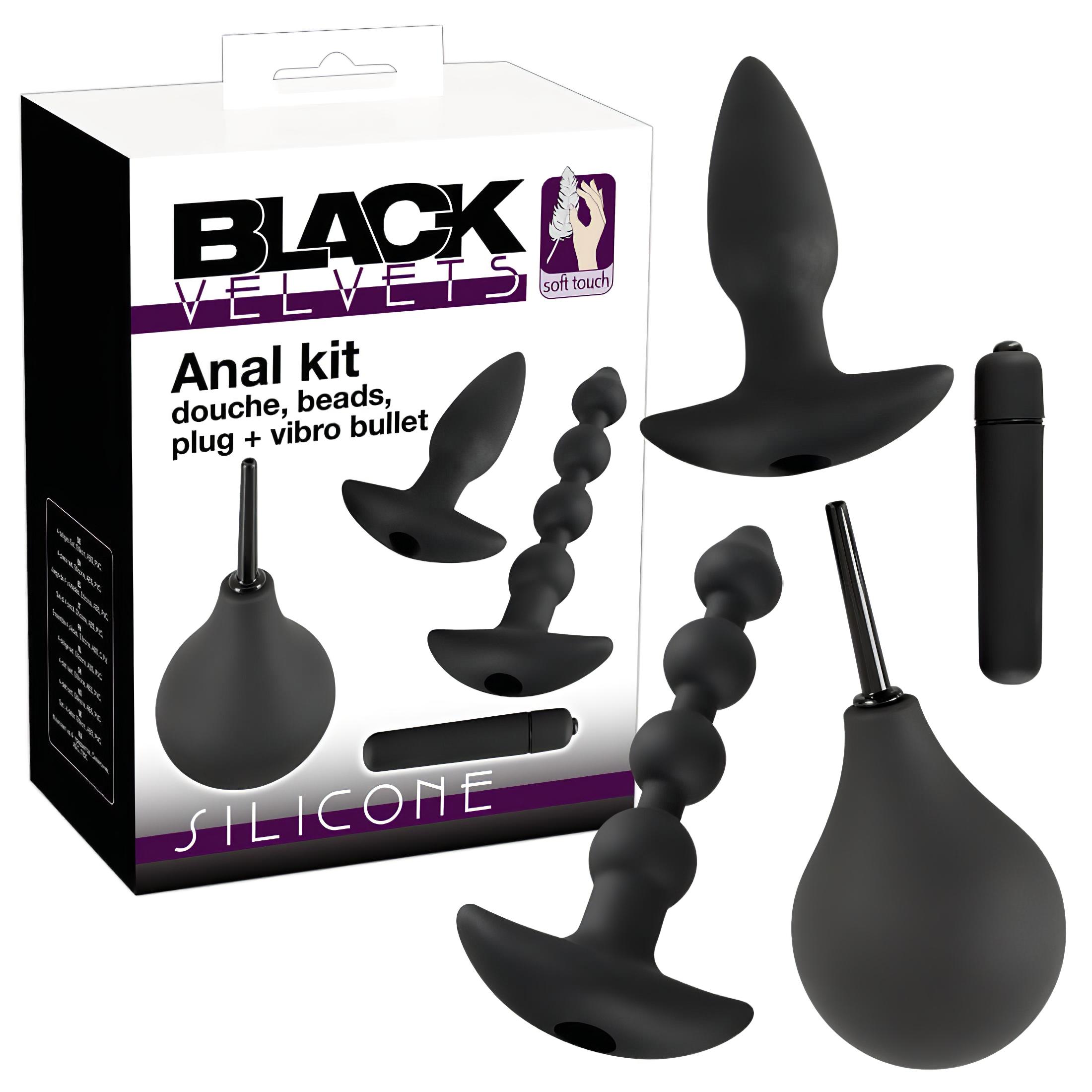 Black Velvet análszett (4 részes) Black Velvet análszett (4 részes)