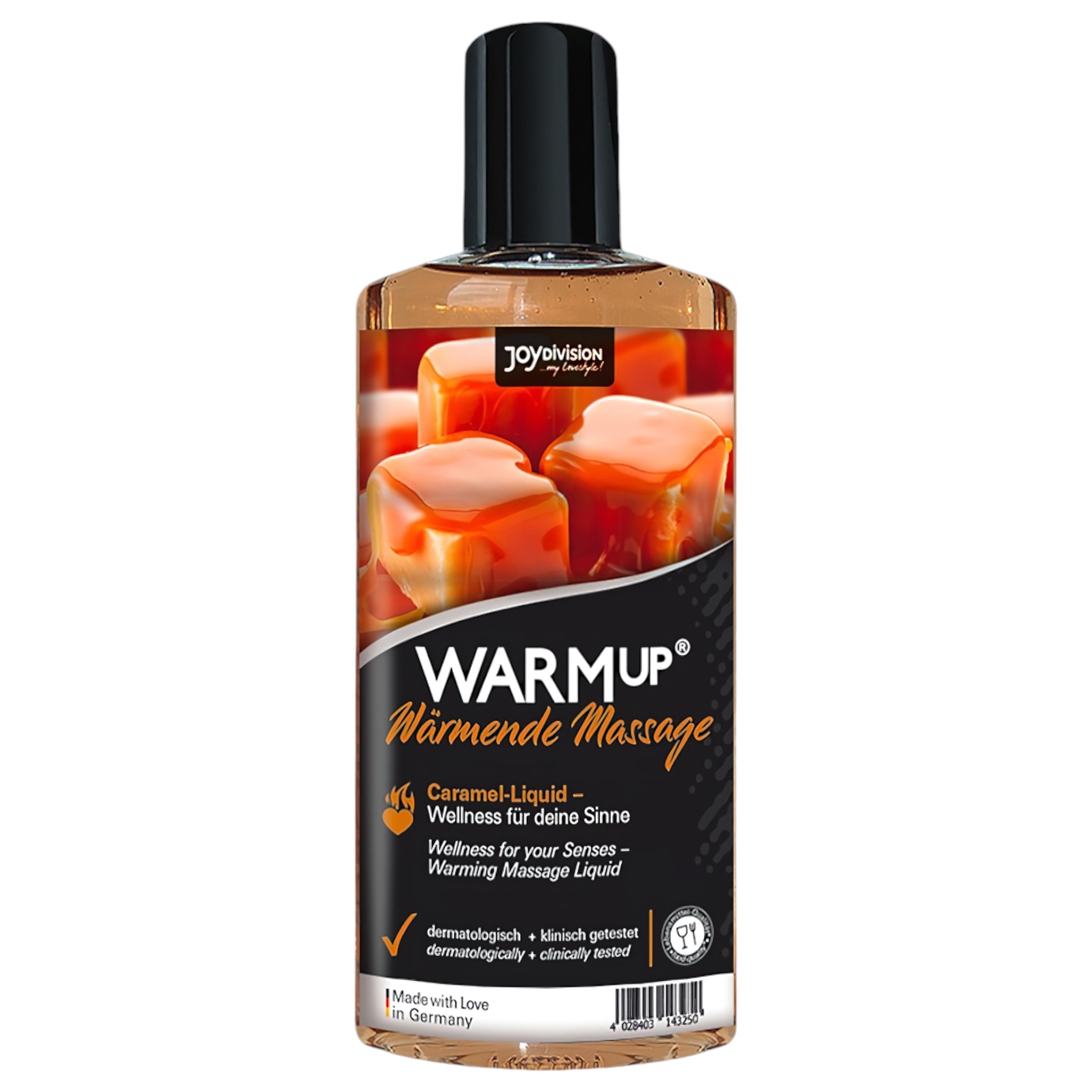 Melegítő hatású masszázsgél - karamella (150ml) Melegítő hatású masszázsgél - karamella (150ml)