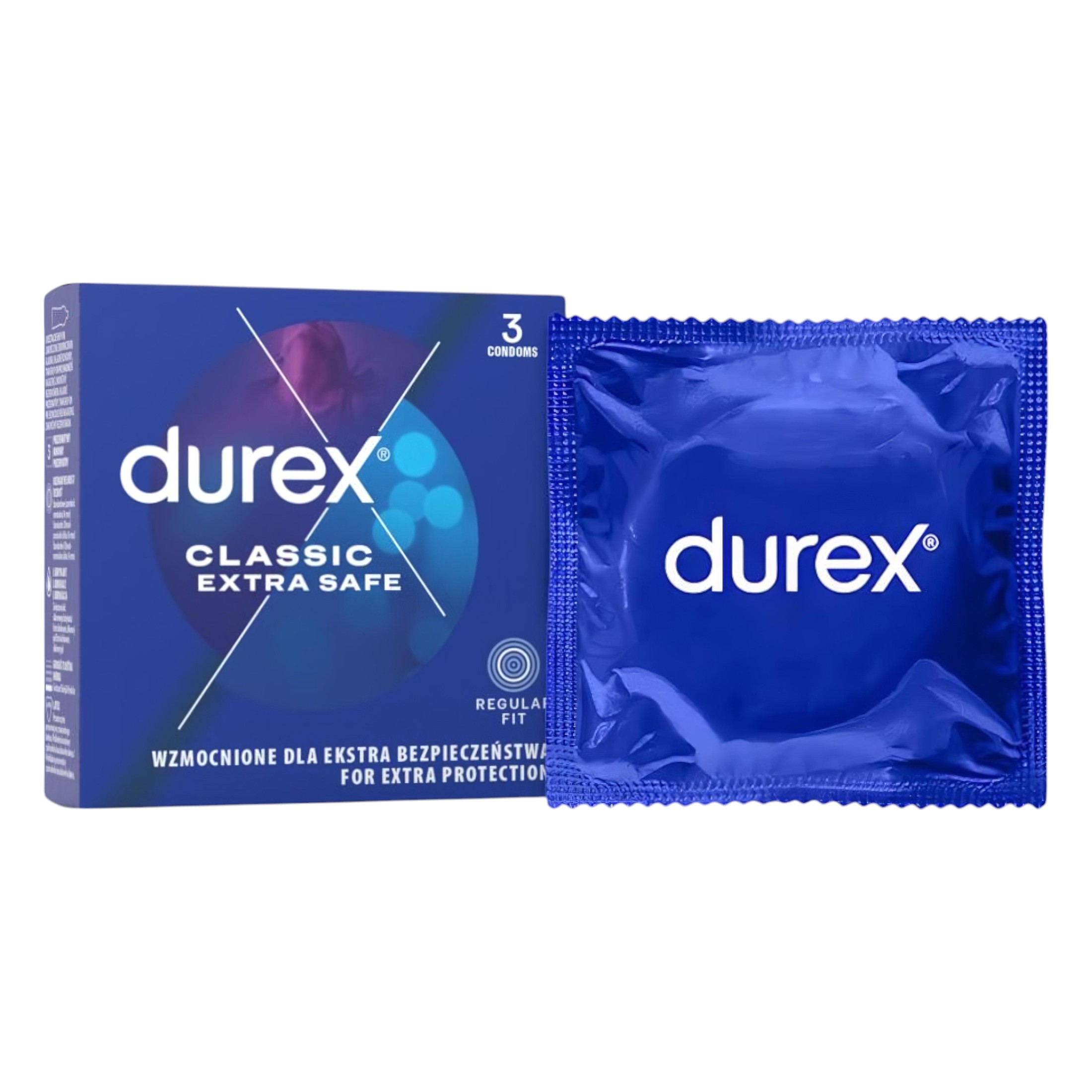Durex extra safe - biztonságos óvszer (3db) Durex extra safe - biztonságos óvszer (3db)